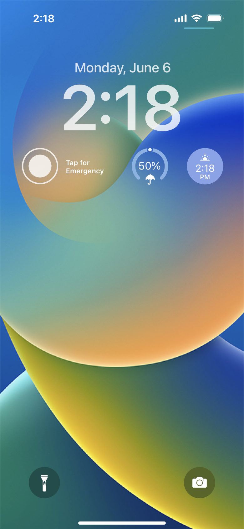 How do I add an Arlo Safe widget to my iOS device home screen or lock screen?